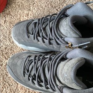 Jordan Retro 12 Wolf Grey Size 7Y
